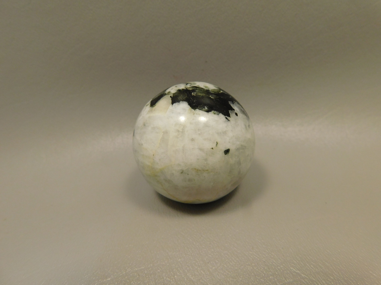 Moonstone Sphere 1.8 inch Polished Rock Rainbow Gemstone India #O14