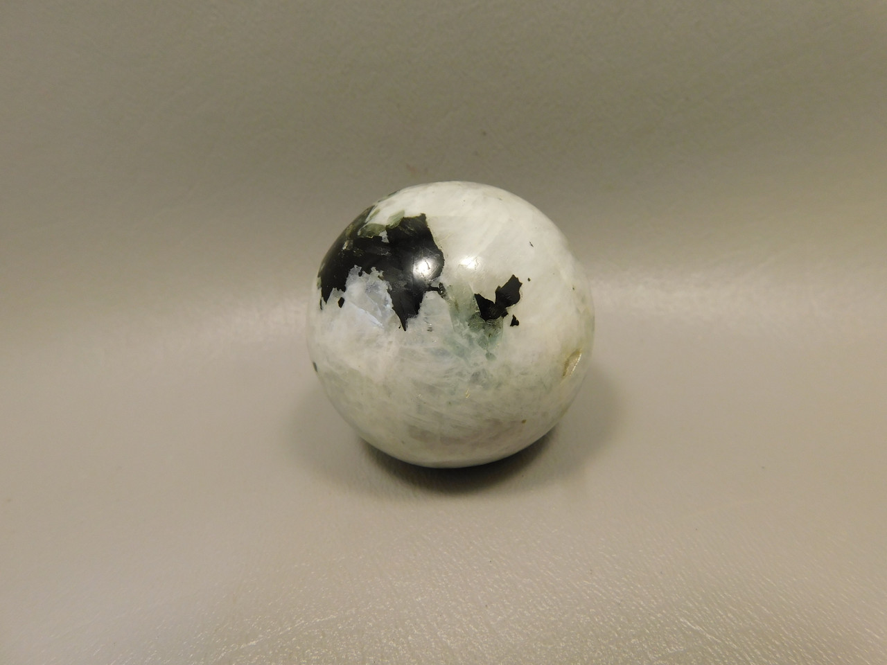 Moonstone Sphere 1.8 inch Polished Rock Rainbow Gemstone India #O14