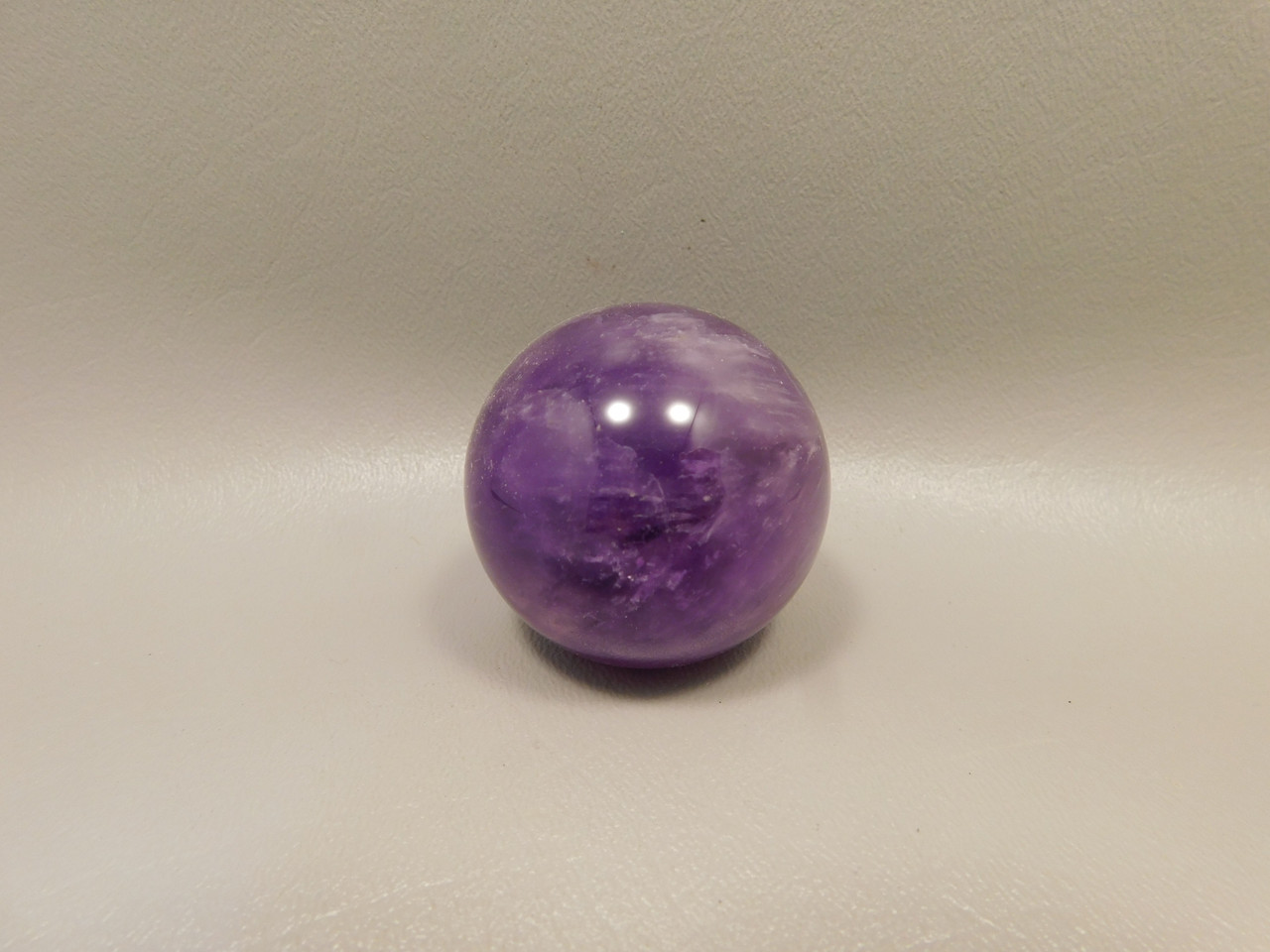 Amethyst Sphere 1.6 inch Natural Purple Gemstone 42 mm #O14