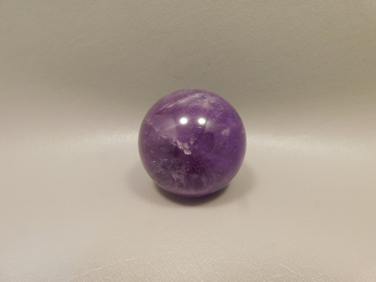 Amethyst Sphere 1.6 inch Natural Purple Gemstone 42 mm #O14