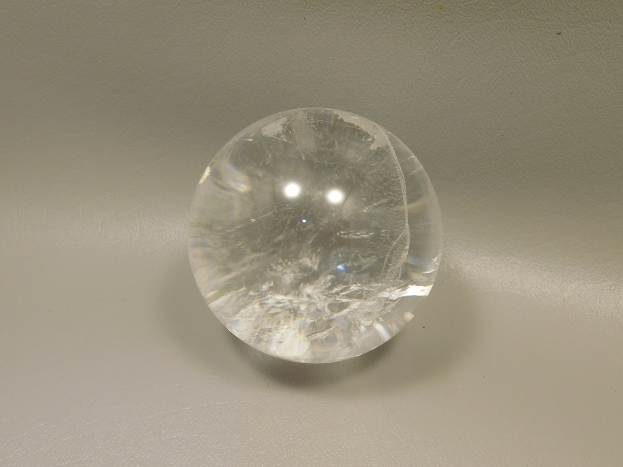 Quartz Crystal Ball 2.75 inch Clear Natural 69 mm Stone Sphere #O6