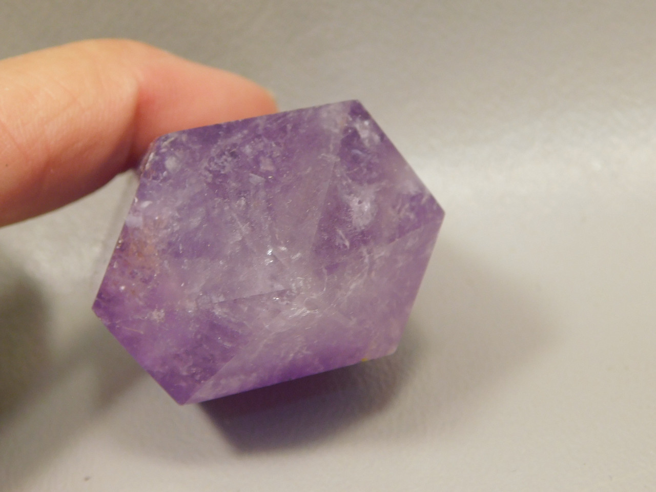 Amethyst Double Terminated Crystal 2.4 inch Purple Gemstone #O6
