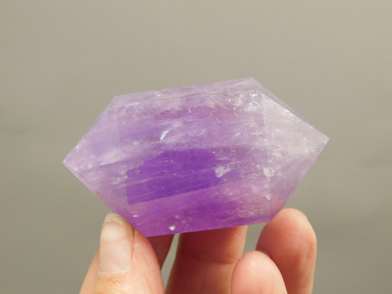 Amethyst Double Terminated Crystal 2.4 inch Purple Gemstone #O6