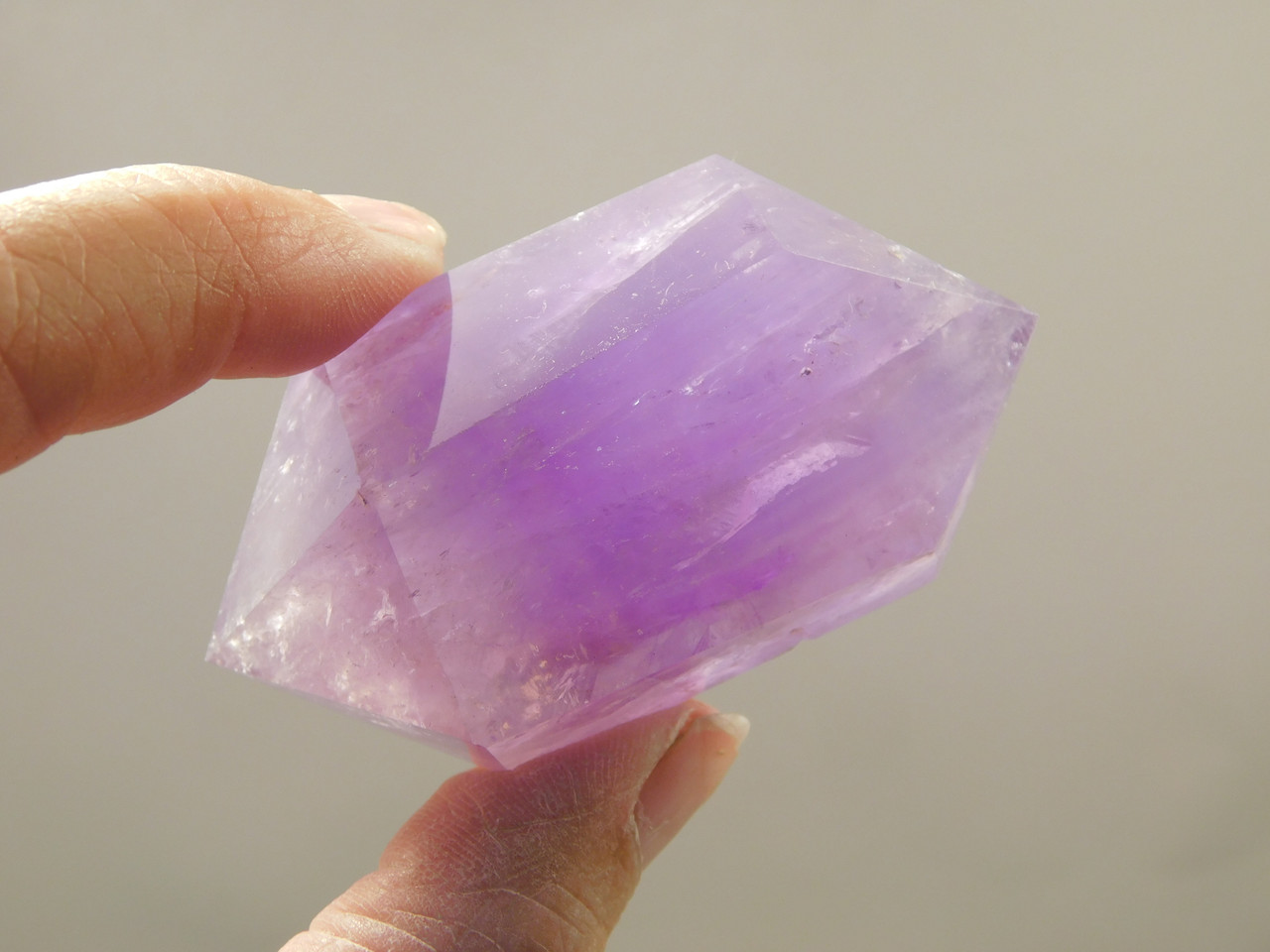 Amethyst Double Terminated Crystal 2.4 inch Purple Gemstone #O6