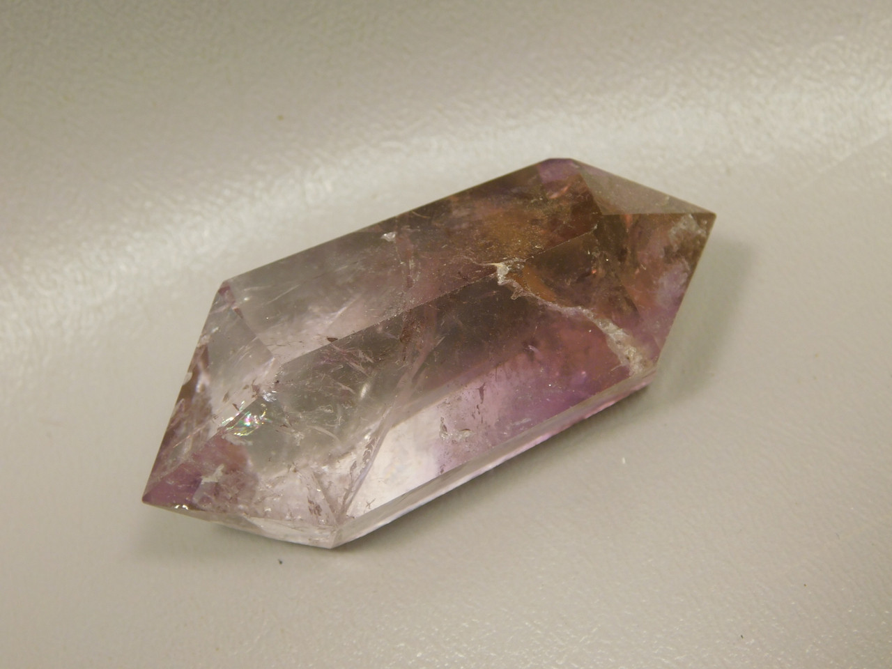 Amethyst Double Terminated Crystal 2.4 inch Purple Gemstone #O13