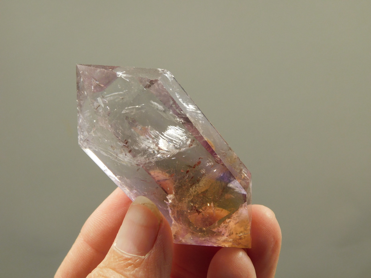 Amethyst Double Terminated Crystal 2.4 inch Purple Gemstone #O13