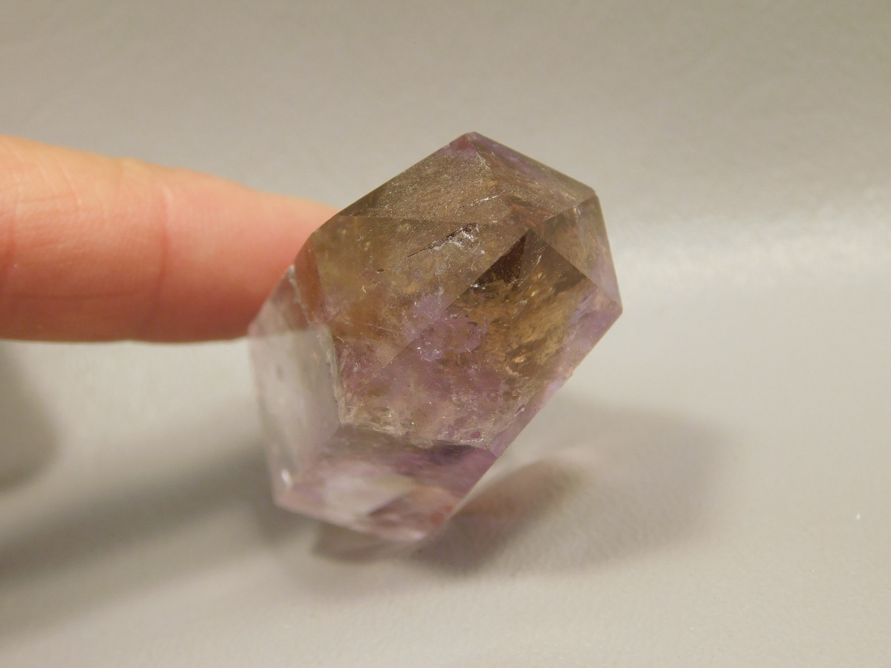 Amethyst Double Terminated Crystal 2.4 inch Purple Gemstone #O13