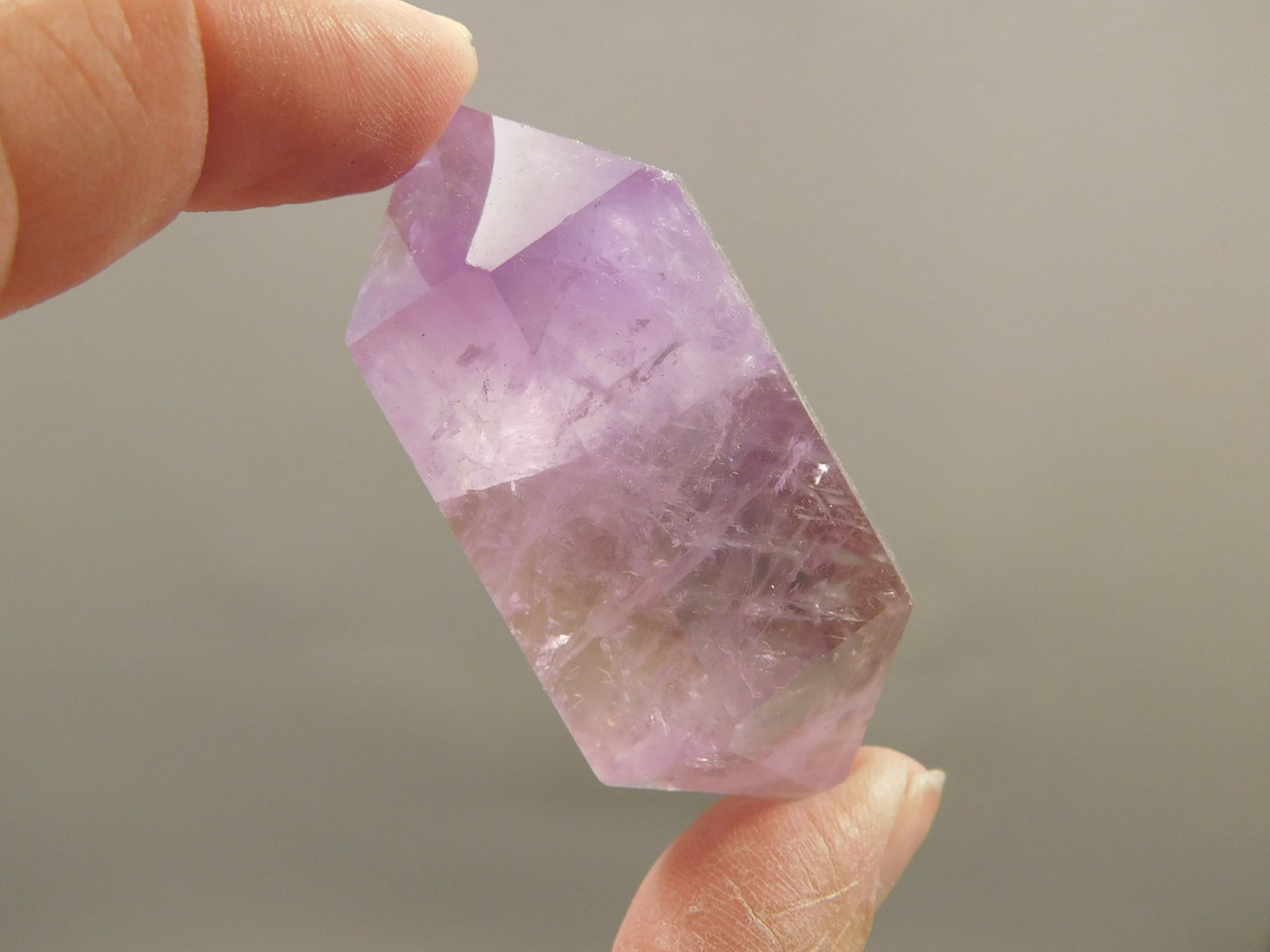 Amethyst Double Terminated Crystal 2.2 inch Purple Gemstone #O14