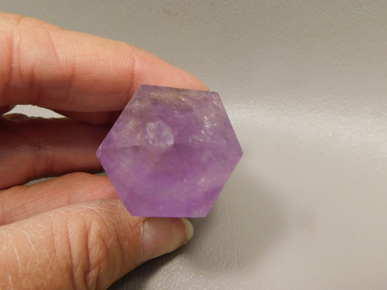 Amethyst Double Terminated Crystal 2.2 inch Purple Gemstone #O14