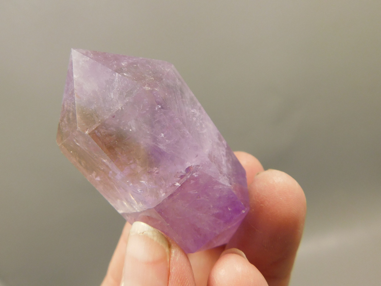 Amethyst Double Terminated Crystal 2.2 inch Purple Gemstone #O14