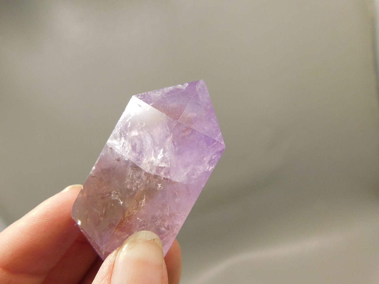 Amethyst Double Terminated Crystal 2.2 inch Purple Gemstone #O14