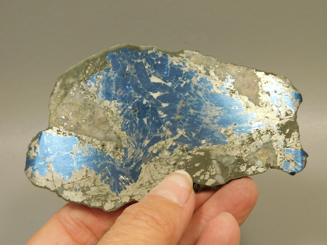 Covellite Unpolished Stone Slab Butte Montana Rough Rock #O1