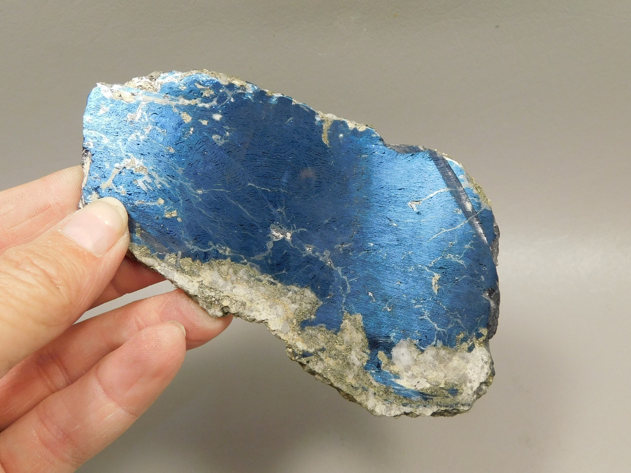 Covellite Unpolished Stone Slab Butte Montana Rough Rock #O2