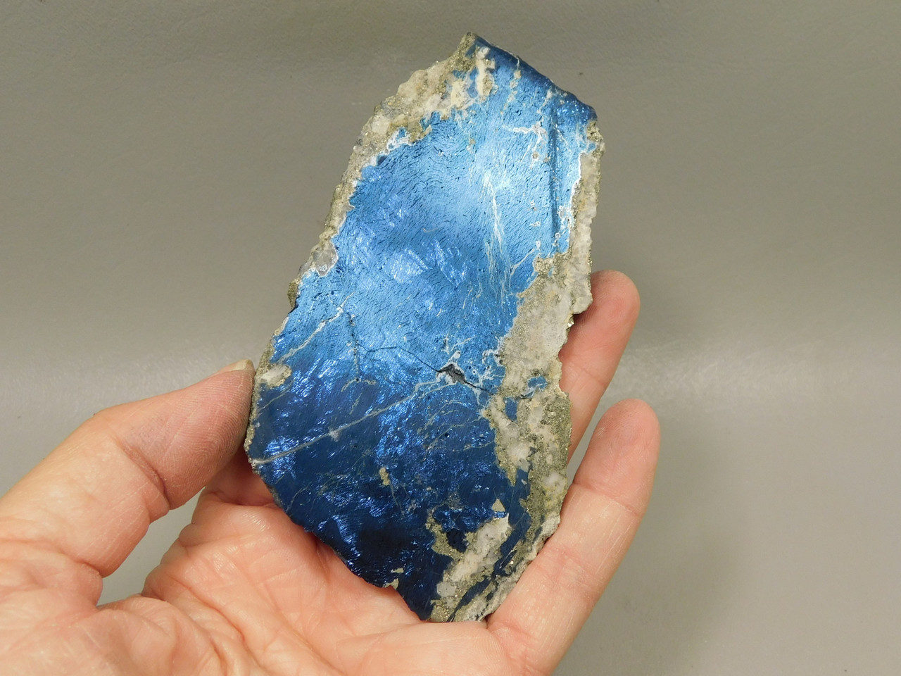 Covellite Unpolished Stone Slab Butte Montana Rough Rock #O2