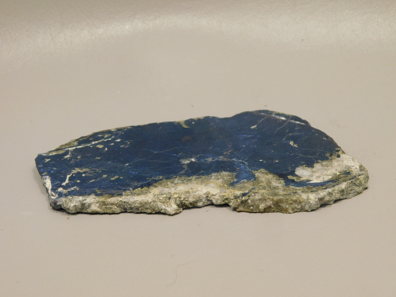 Covellite Unpolished Stone Slab Butte Montana Rough Rock #O2