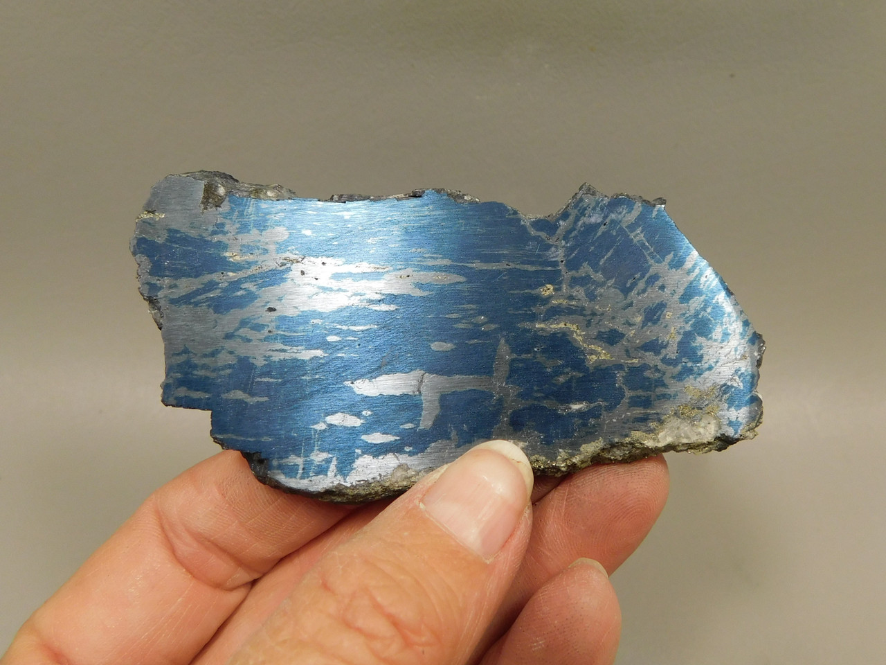 Covellite Unpolished Stone Slab Butte Montana Rough Rock #O3