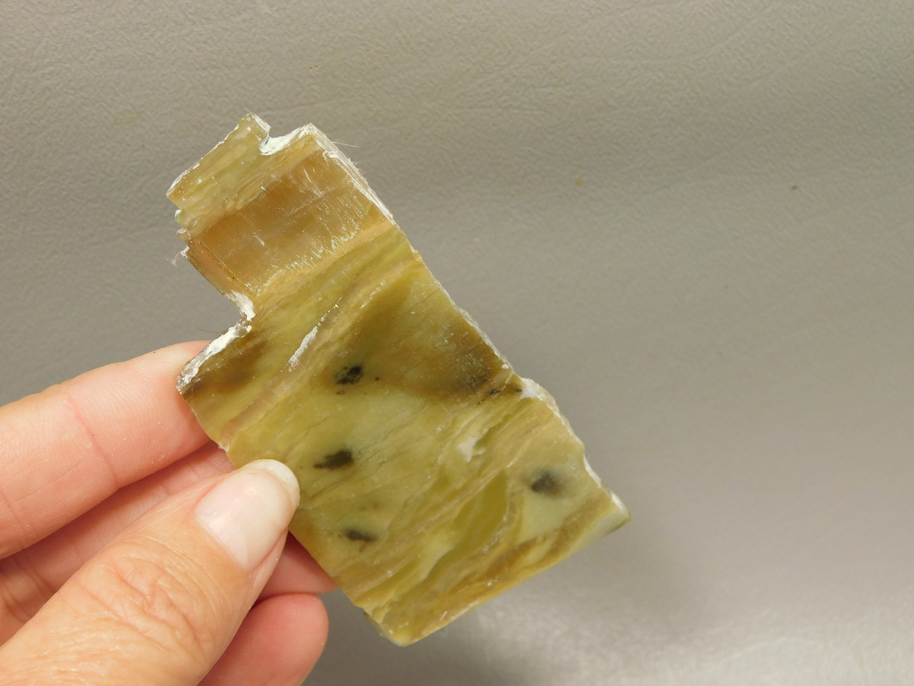 Arizona Pietersite Polished Stone Slab Chatoyant Tiger Eye #O3