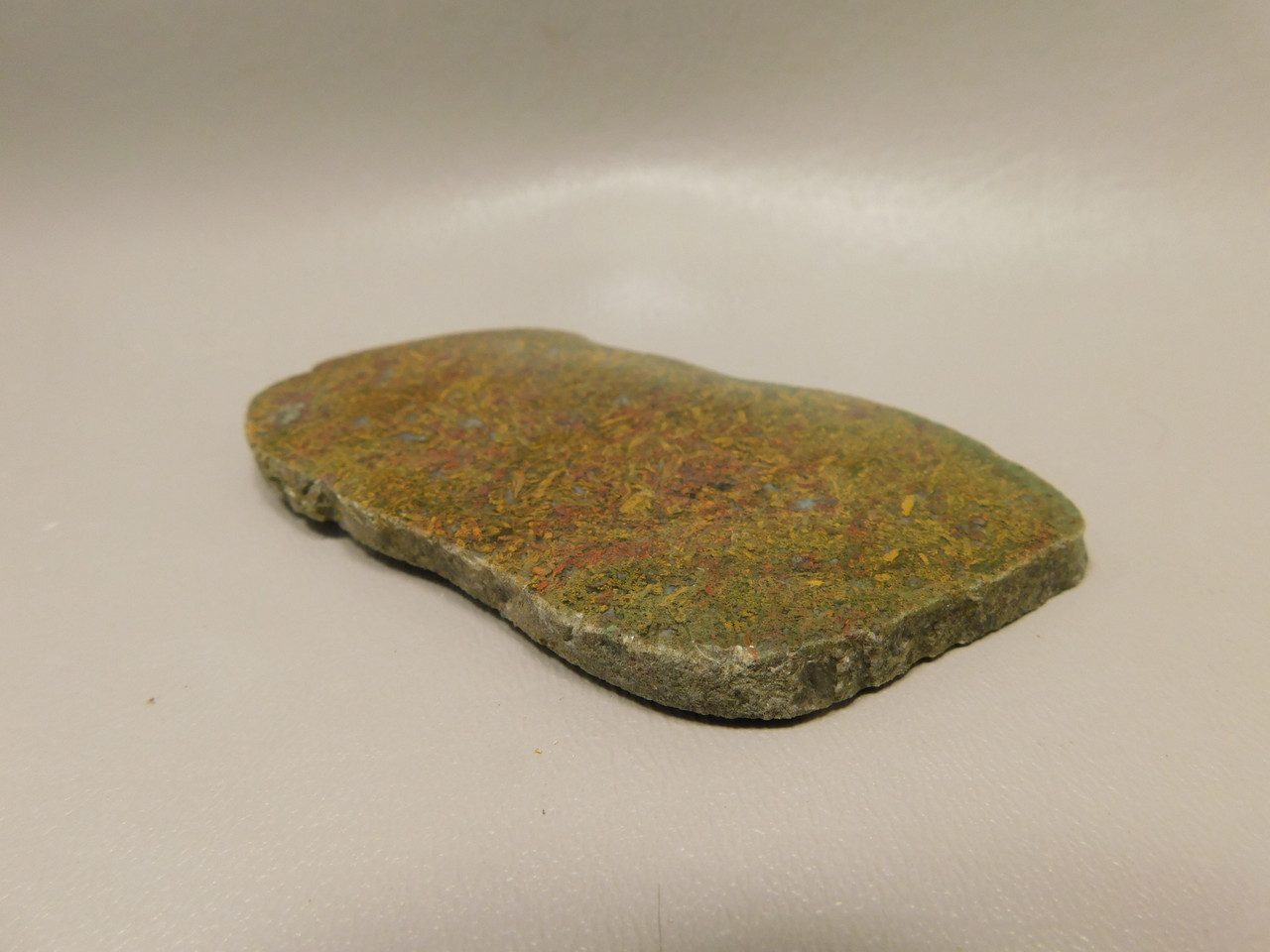 Agatized Whale Bone Fossilized Petrified Polished Rock Slab #O101