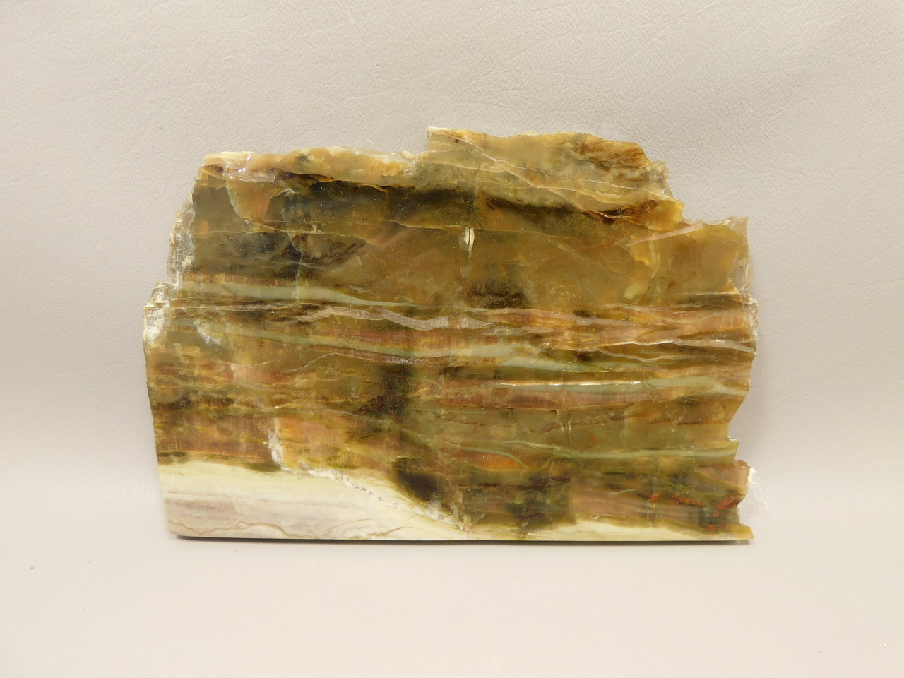 Arizona Pietersite Polished Stone Slab Chatoyant Tiger Eye #O4