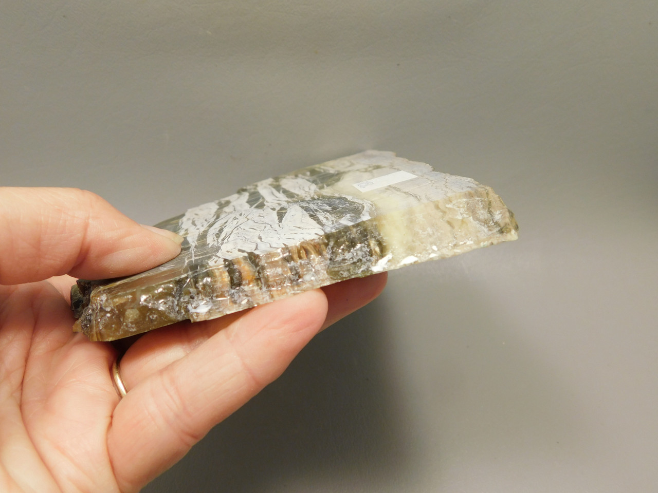 Arizona Pietersite Polished Stone Slab Chatoyant Tiger Eye #O4