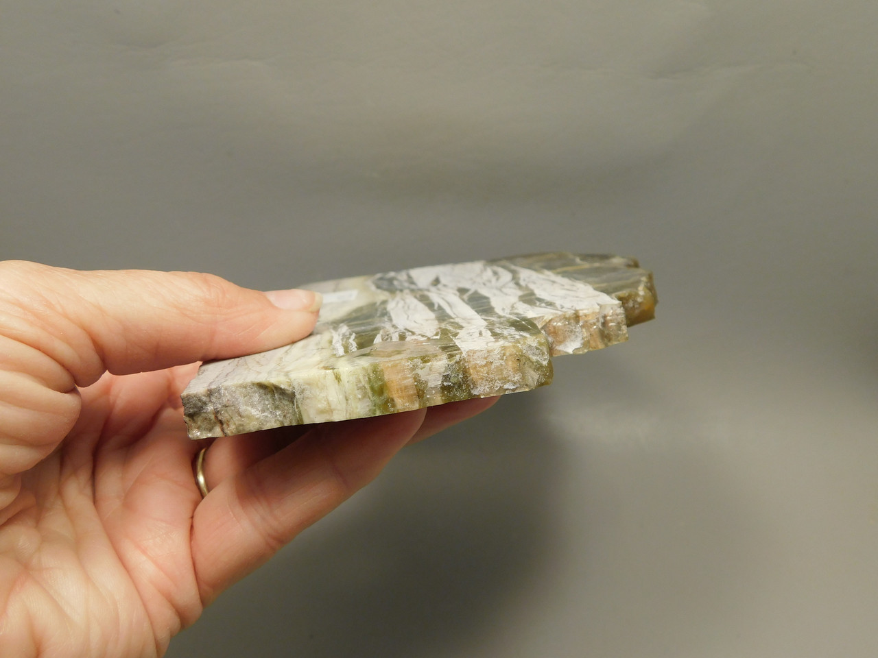 Arizona Pietersite Polished Stone Slab Chatoyant Tiger Eye #O4