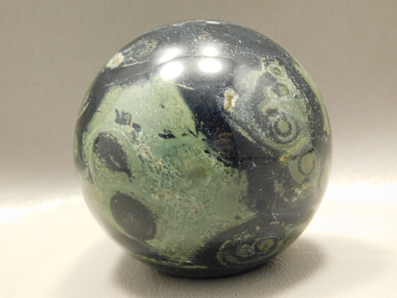 Stone Sphere Kabamba Jasper 2 inch Kambaba Rock 50 mm #O15