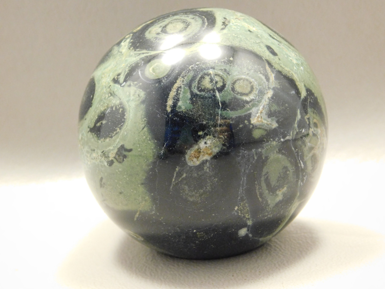 Stone Sphere Kabamba Jasper 2 inch Kambaba Rock 50 mm #O15