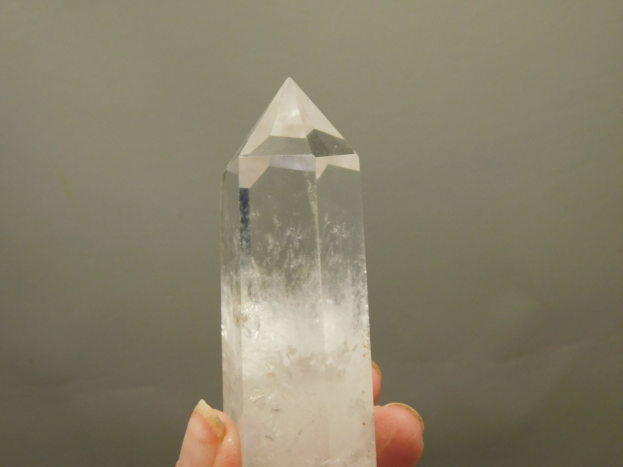 Clear Quartz Double Terminated Crystal 6.75 inch Wand #O1