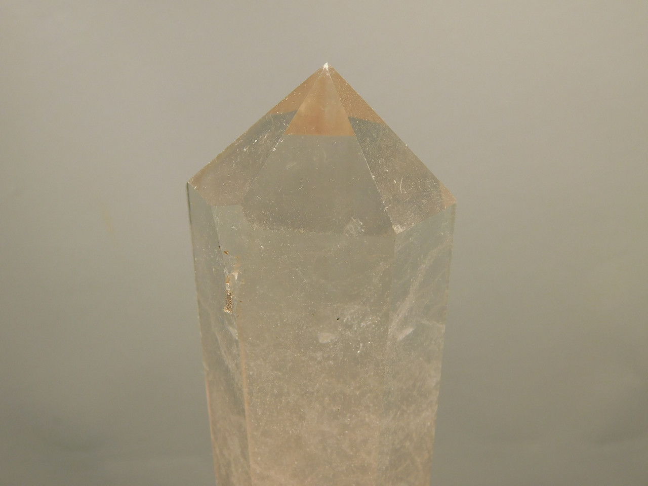 Clear Quartz Double Terminated Crystal 5.3 inch Wand #O2