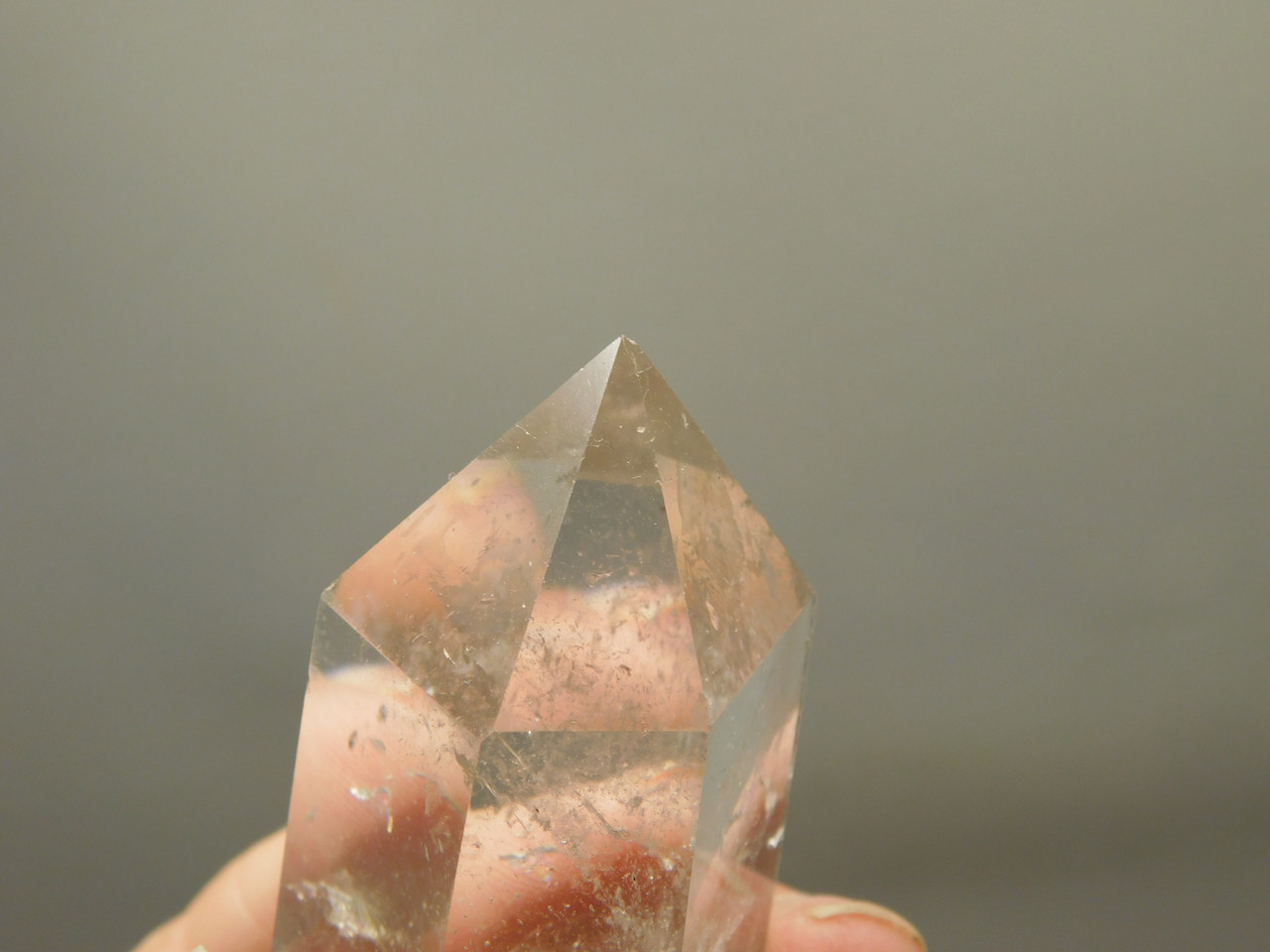 Clear Quartz Double Terminated Crystal 5.3 inch Wand #O2