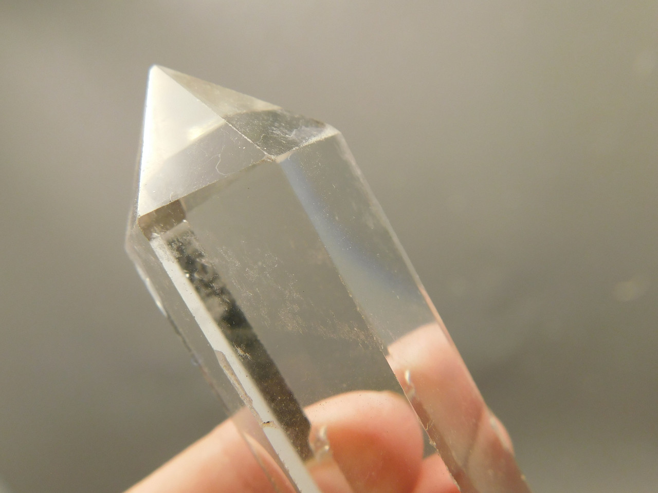 Clear Quartz Double Terminated Crystal 4 inch Wand #O5