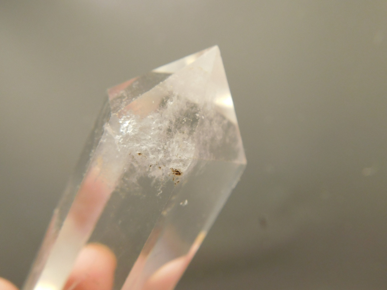 Clear Quartz Double Terminated Crystal 3 inch Wand #O6