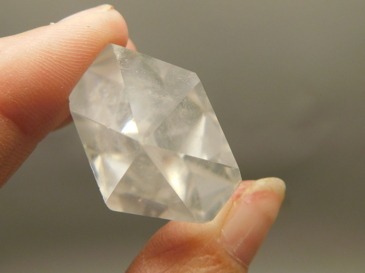 Clear Quartz Double Terminated Crystal 3 inch Wand #O7