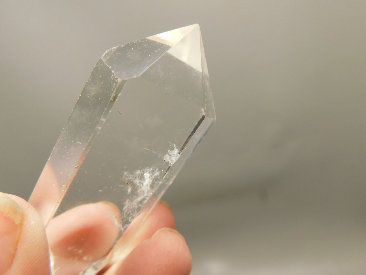 Clear Quartz Double Terminated Crystal 3 inch Wand #O7