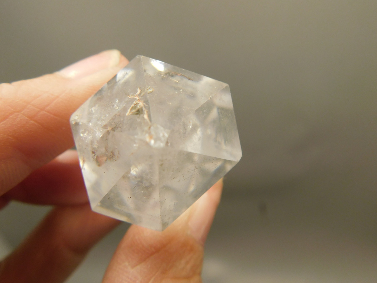 Clear Quartz Double Terminated Crystal 3.1 inch Wand #O8