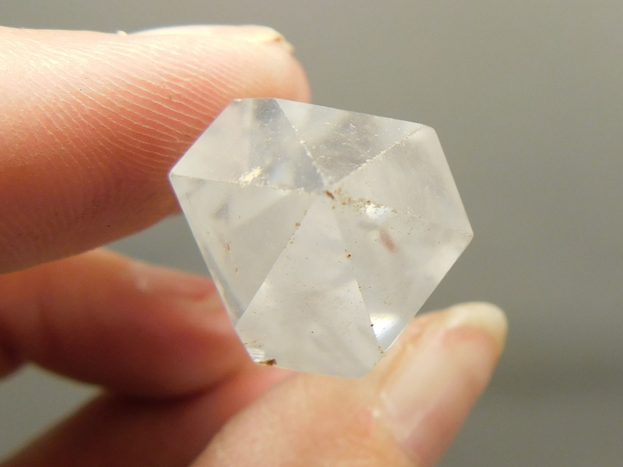 Clear Quartz Double Terminated Crystal 3.4 inch Wand #O9