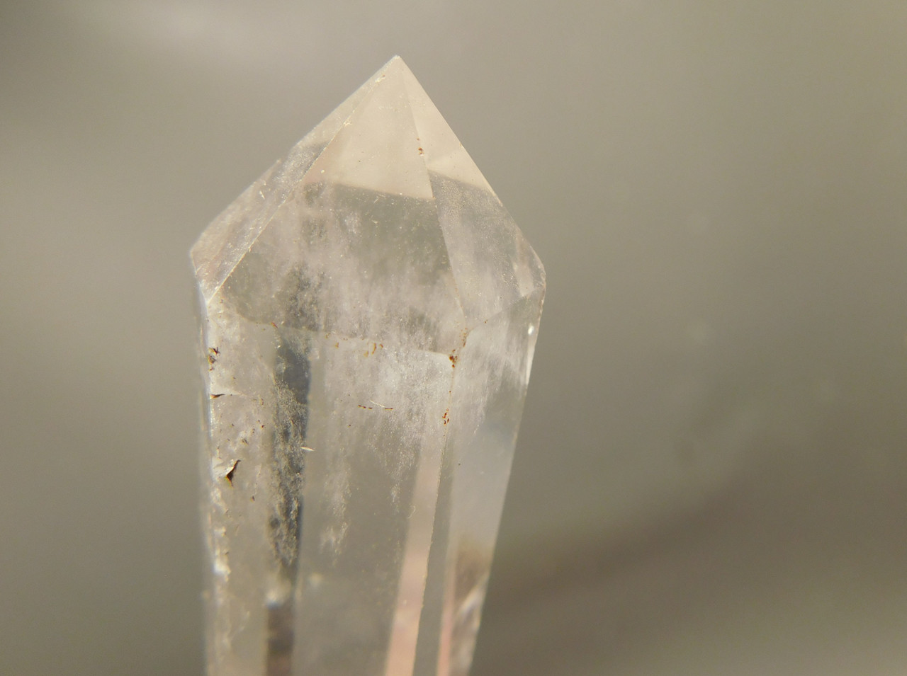Clear Quartz Double Terminated Crystal 3.4 inch Wand #O9