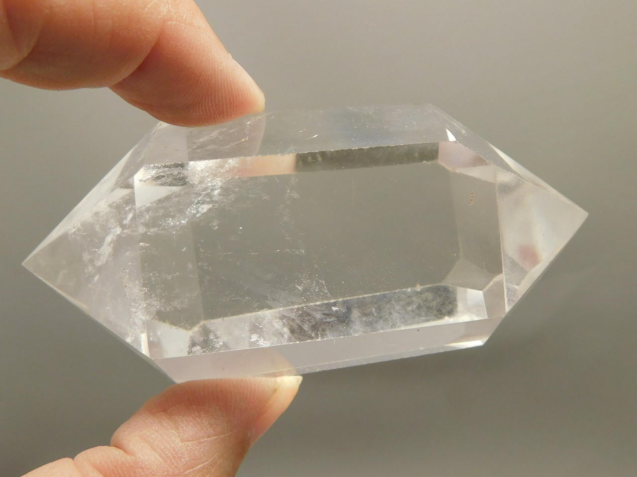 Clear Quartz Double Terminated Crystal 3 inch Wand #O10