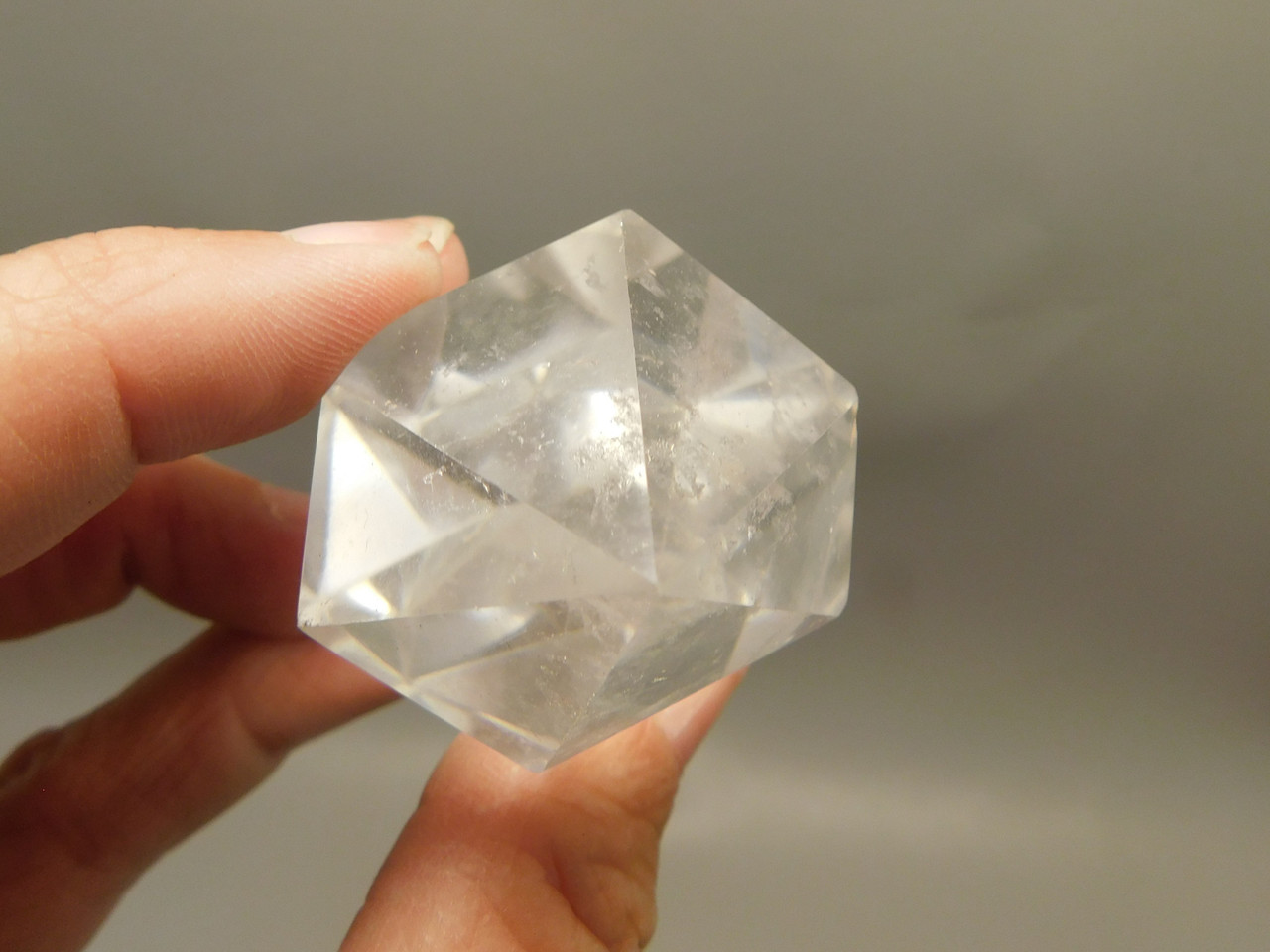 Clear Quartz Double Terminated Crystal 3 inch Wand #O10