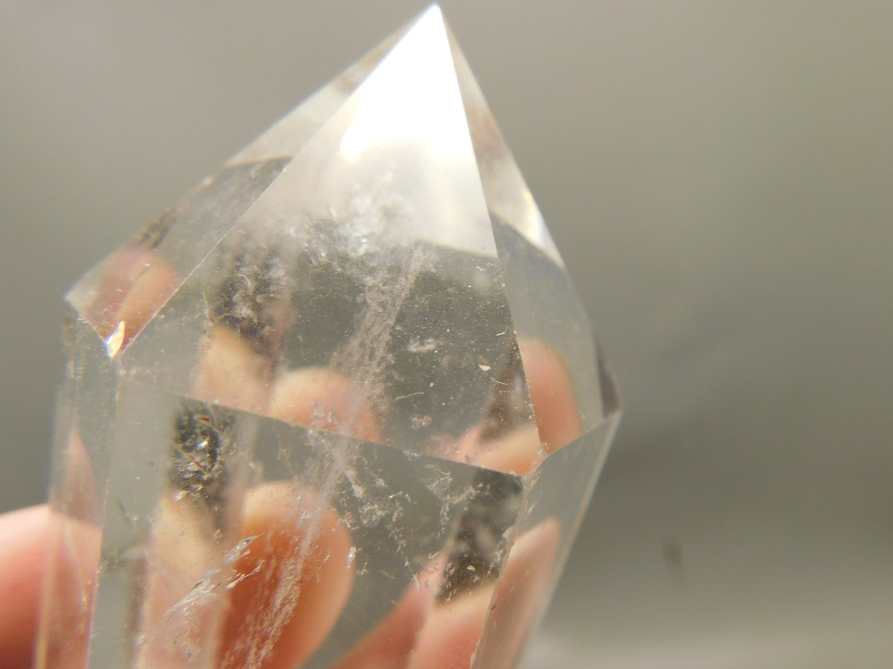 Clear Quartz Double Terminated Crystal 3 inch Wand #O10