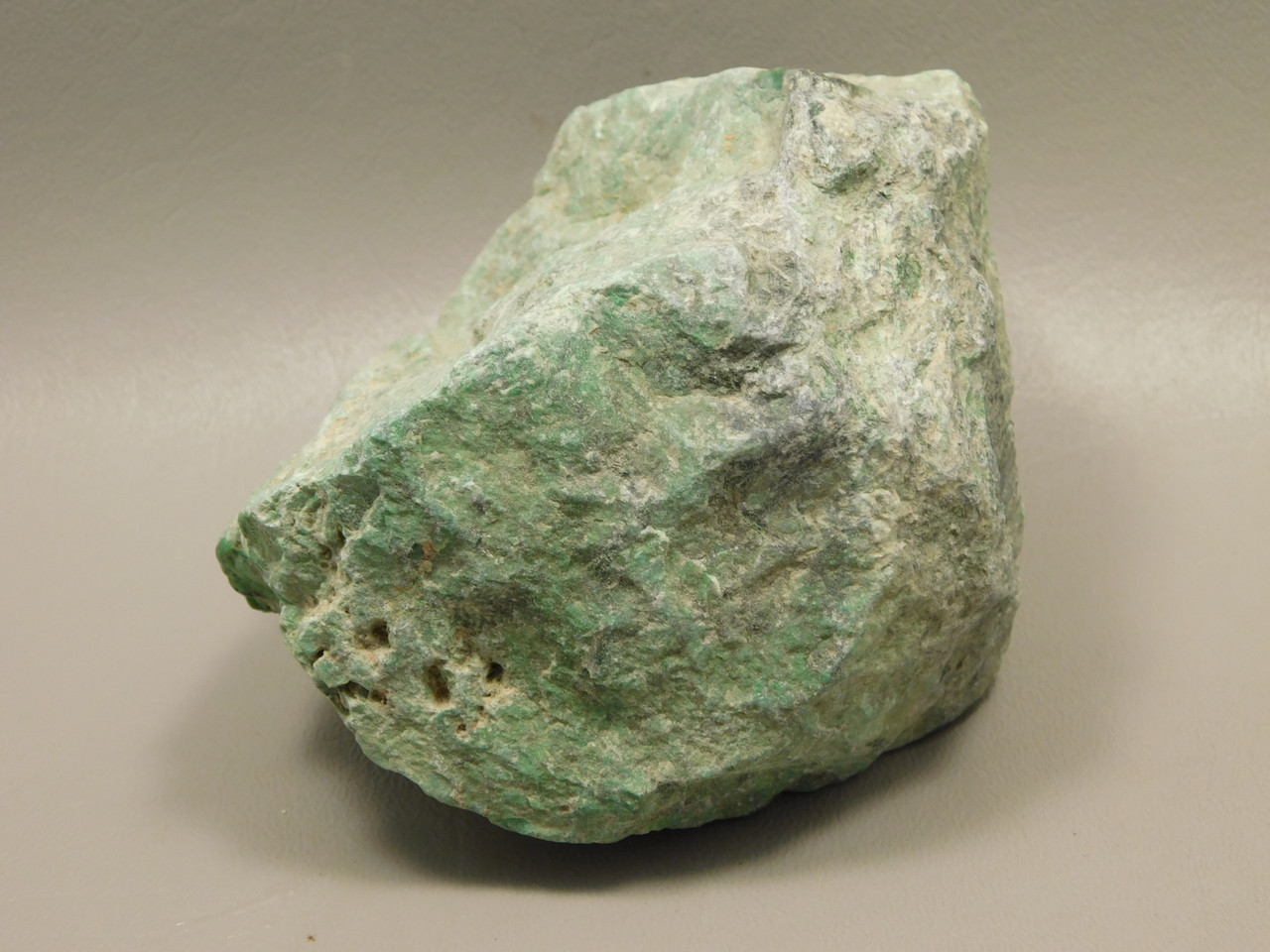 Maw Sit Sit Unpolished Lapidary Rough Rock Green Jade #O1