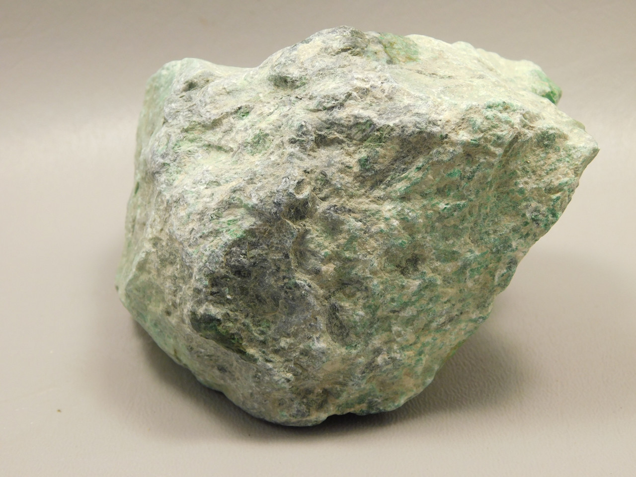 Maw Sit Sit Unpolished Lapidary Rough Rock Green Jade #O1