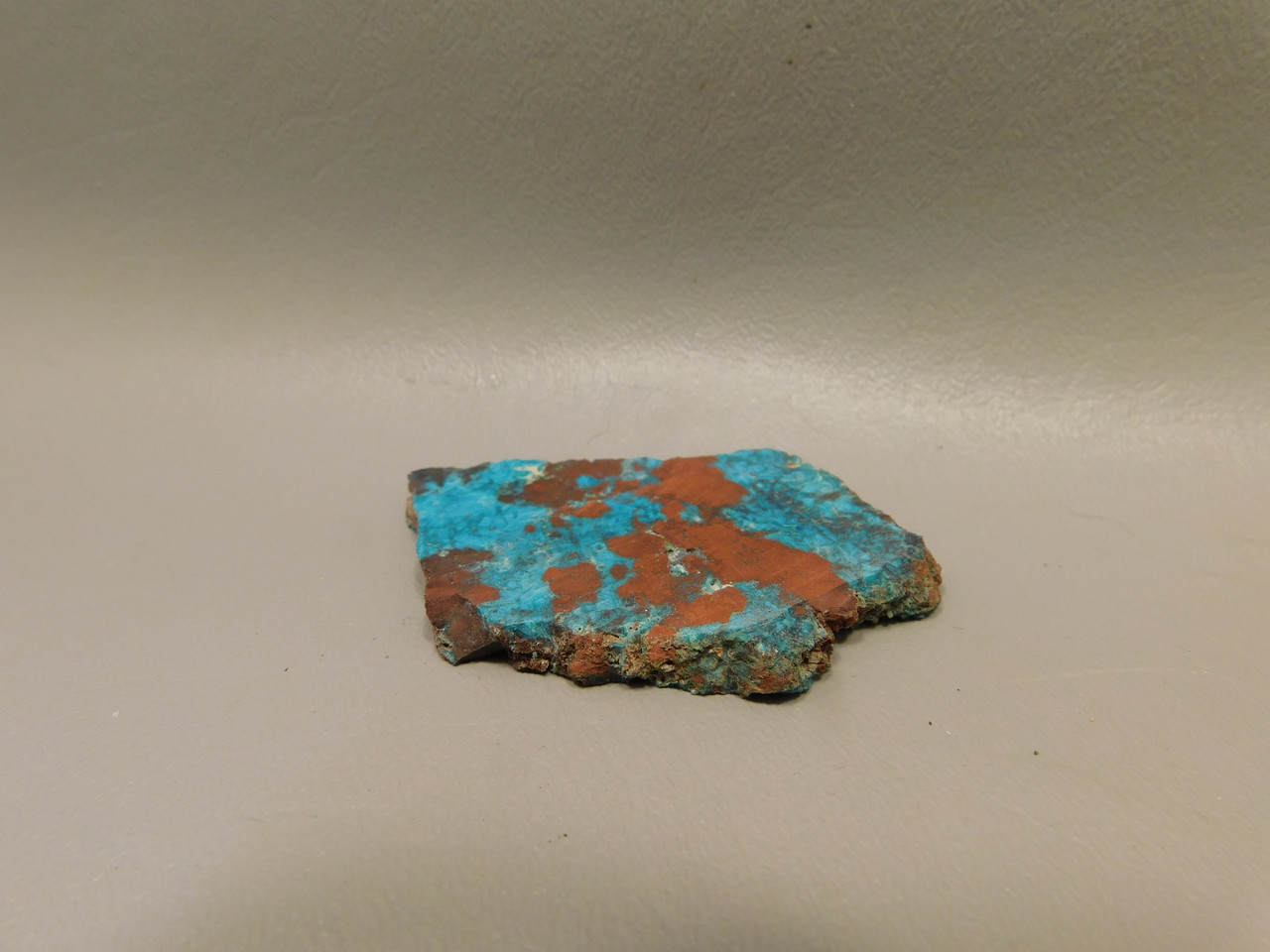Chrysocolla Cuprite Shattuckite Unpolished Stone Slab Rough Rock #O6