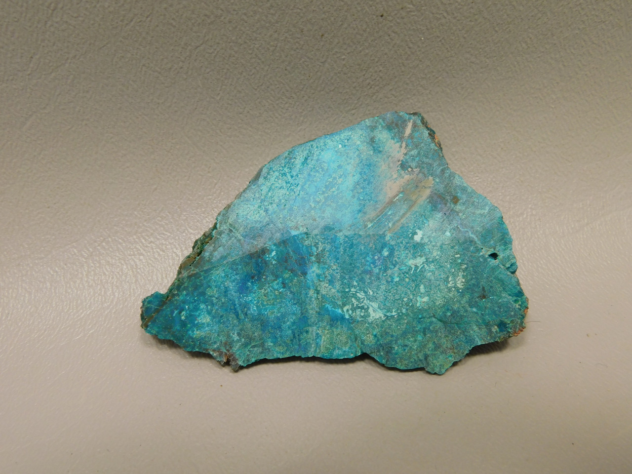 Chrysocolla Cuprite Shattuckite Unpolished Stone Slab Rough Rock #O9