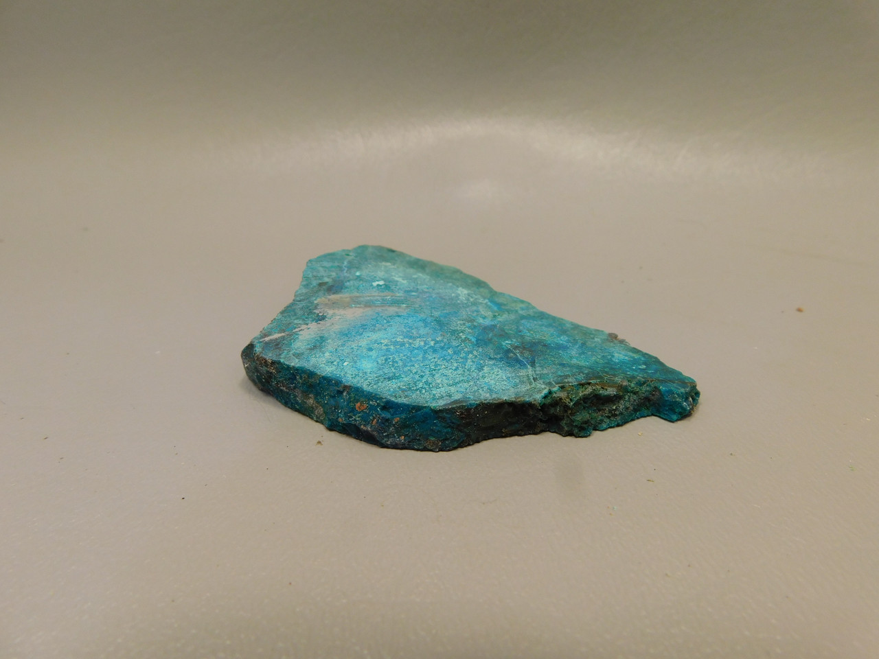 Chrysocolla Cuprite Shattuckite Unpolished Stone Slab Rough Rock #O9