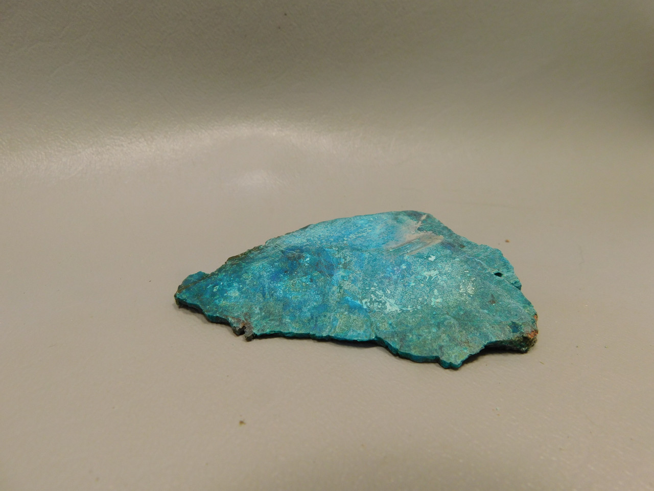 Chrysocolla Cuprite Shattuckite Unpolished Stone Slab Rough Rock #O9