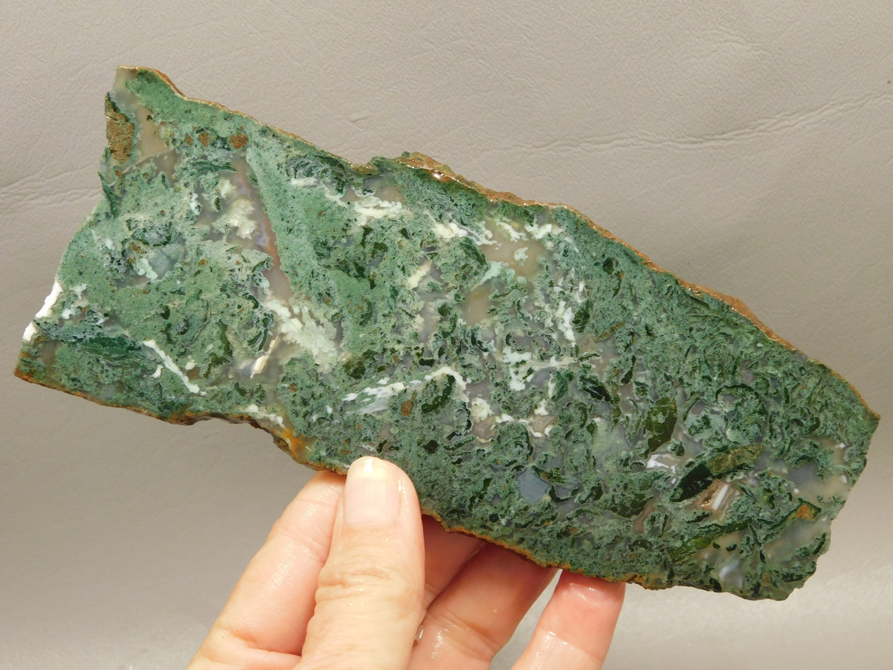 Horseshoe Canyon Agate Stone Slab Unpolished California #O3