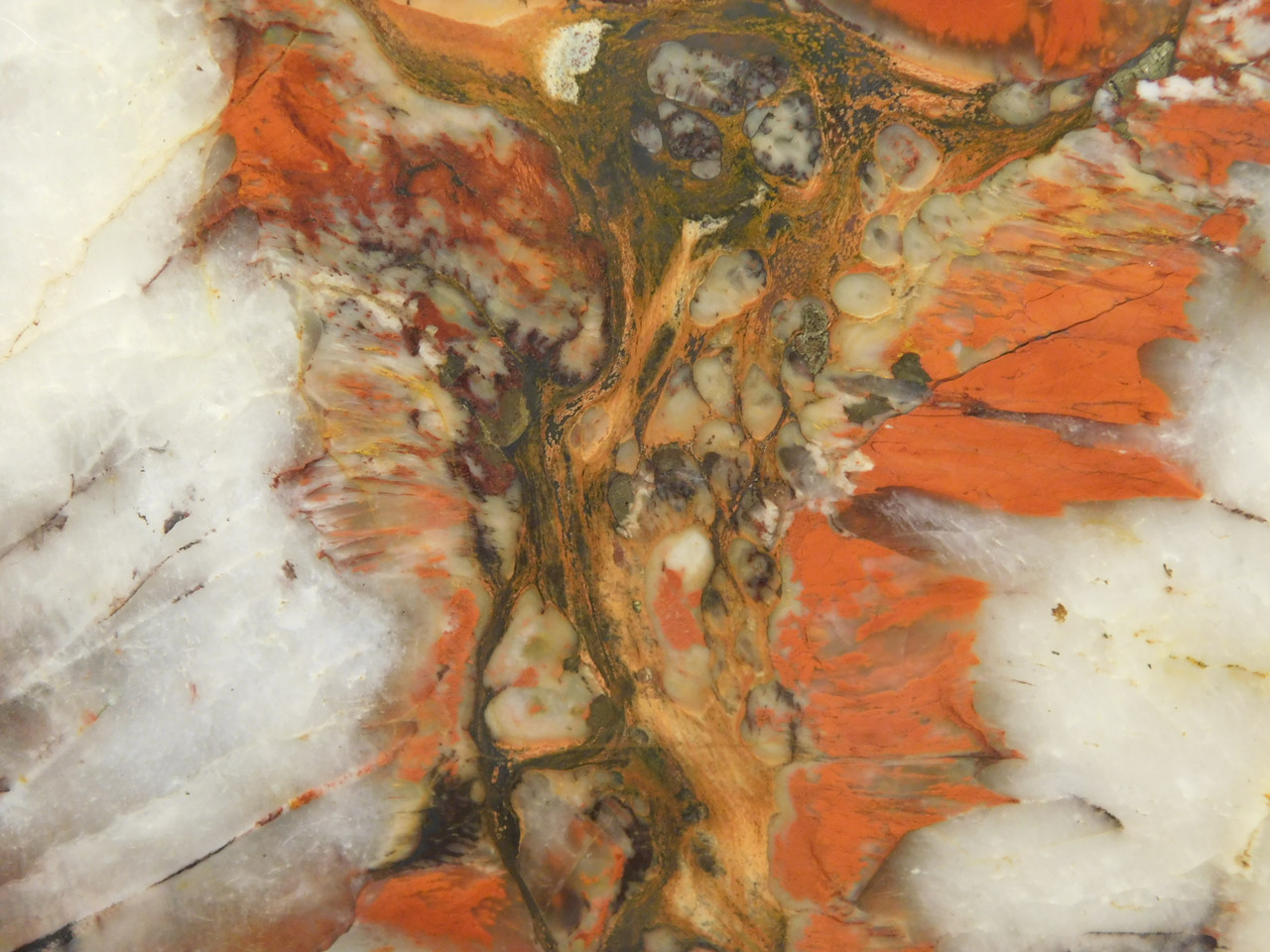 Binghamite Stone Slab Lapidary Cabbing Rough Rock #O3