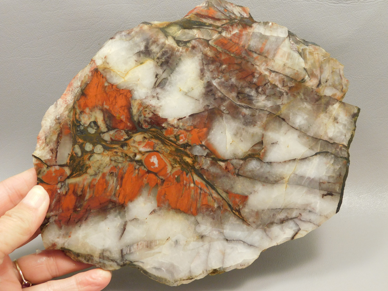 Binghamite Stone Slab Lapidary Cabbing Rough Rock #O5