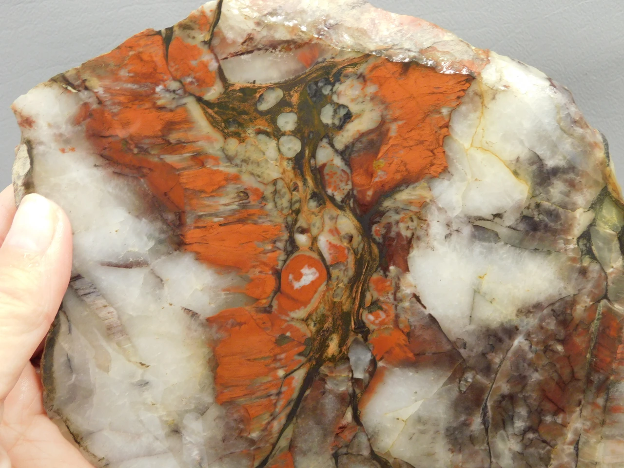 Binghamite Stone Slab Lapidary Cabbing Rough Rock #O5